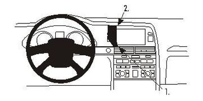 ProClip Monteringsbygel Audi A6 04-09