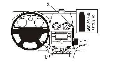 ProClip Monteringsbygel Chevrolet Aveo 07-11