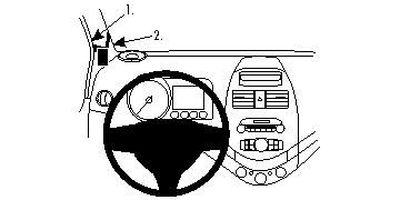 ProClip Monteringsbygel Chevrolet Spark 11-14