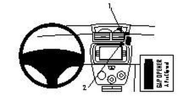 ProClip Monteringsbygel Daihatsu Materia 07-13