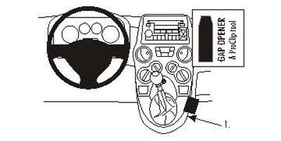 ProClip Monteringsbygel Fiat Panda 04-07