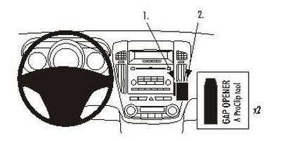 ProClip Monteringsbygel Kia Ceed 07-09