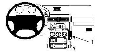 ProClip Monteringsbygel Landrover Freelander 98-06