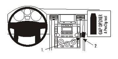 ProClip Monteringsbygel Landrover Range Sport 05-09