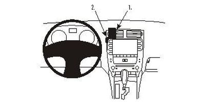 ProClip Monteringsbygel Lexus IS Serie 06-13