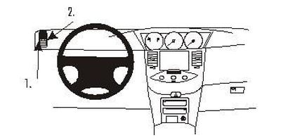 ProClip Monteringsbygel Nissan Primera 02-09