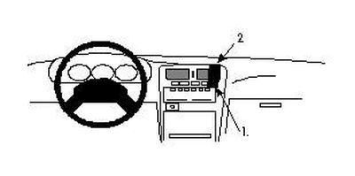 ProClip Monteringsbygel Nissan Terrano 94-97