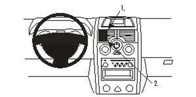 ProClip Monteringsbygel Renault Mégane 03-09