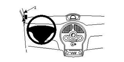 ProClip Monteringsbygel Renault Modus 05-13