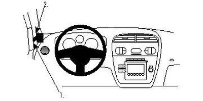 ProClip Monteringsbygel Seat Altea 04-14/Altea XL 08-15/Toledo 04-09