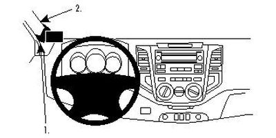 ProClip Monteringsbygel Toyota HiLux 12-15