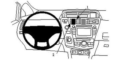 ProClip Monteringsbygel Toyota Prius + 12-15