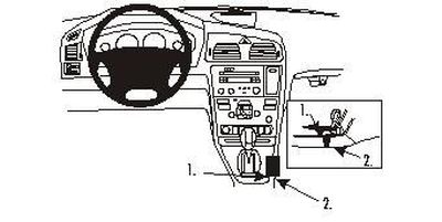 ProClip Monteringsbygel Volvo S60 00-04