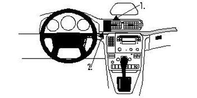 ProClip Monteringsbygel Volvo S80 99-06
