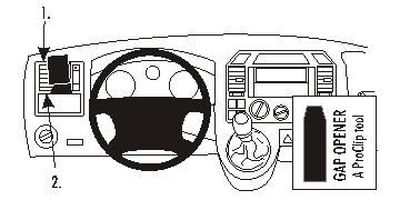 ProClip Monteringsbygel Volkswagen Caravelle 04-09