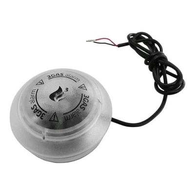 3GAS+ Round, gaslarm 12V/24V för husbil, husvagn och båt
