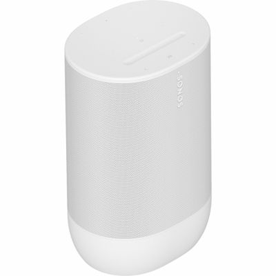 Sonos Move 2 bärbar högtalare med Bluetooth och Wi-Fi, vit