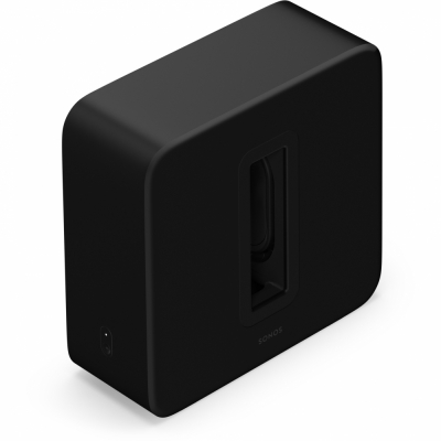 Sonos Sub (gen. 4) kraftfull trådlös subwoofer med Trueplay, svart