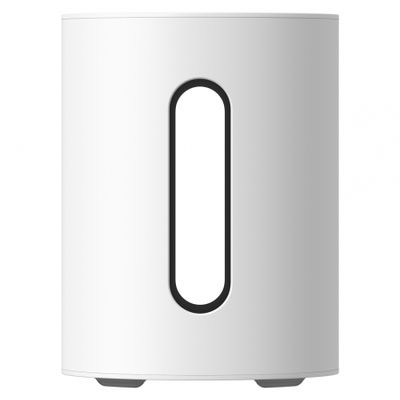 Sonos Sub Mini kompakt trådlös subwoofer med Trueplay, vit