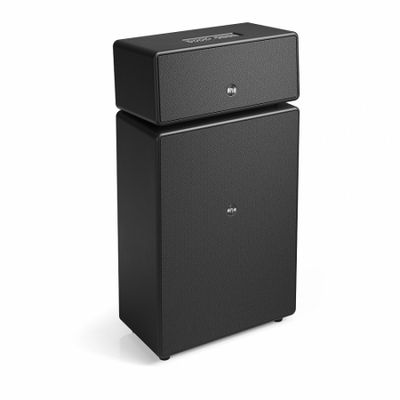 Audio Pro Drumfire II wifi-högtalare med Google Cast & AirPlay 2, svart