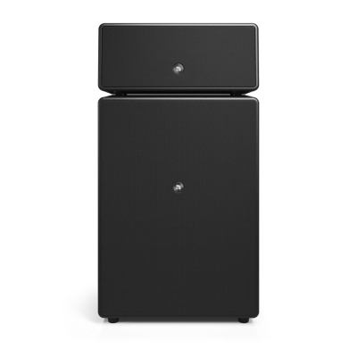 Audio Pro Drumfire II W Wi-Fi-högtalare med Google Cast & AirPlay 2, svart