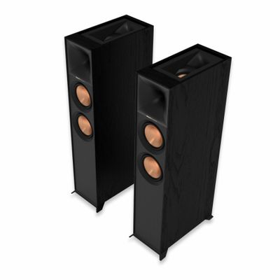 Klipsch R-605FA golvhögtalare med Dolby Atmos, svart par