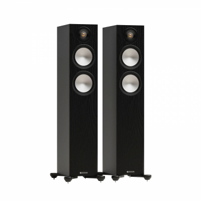 Monitor Audio Bronze 300 7G golvhögtalare, svart par