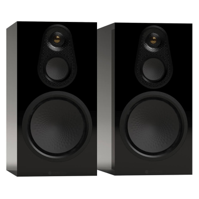 Monitor Audio Silver 100 8G stativhögtalare, svart par