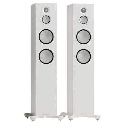 Monitor Audio Silver 300 8G golvhögtalare, vitt par