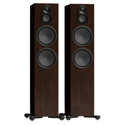Monitor Audio Silver 500 8G golvhögtalare, valnöt par