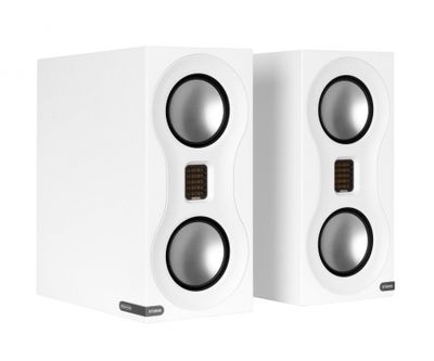 Monitor Audio Studio, stativhögtalare vitt par, demovara