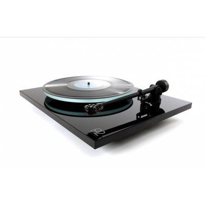 Rega Planar 2 vinylspelare med Nd3 MM-pickup, pianosvart