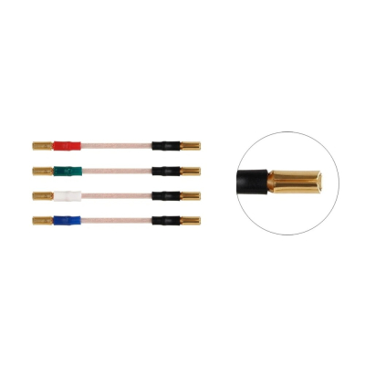 Audio Technica AT6108 kablar för pickup och headshell, 4-pack