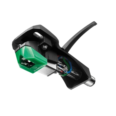 Audio Technica AT-VM95E/H pickup med tonarmsskal, elliptisk nål