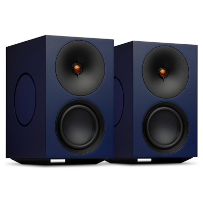 Cambridge Audio L/R X aktiva stereohögtalare med nätverk, blått par