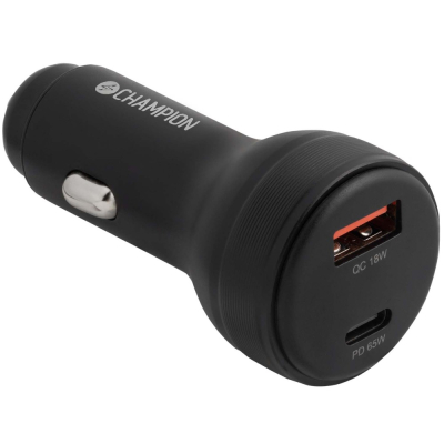 Champion Billaddare 83W 2-port QC/PD, svart