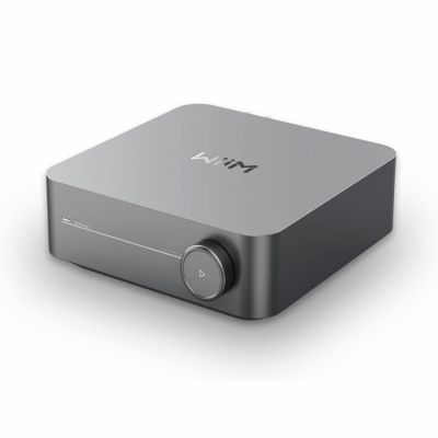 WiiM Amp streaming-/multiroomförstärkare, mörkgrå