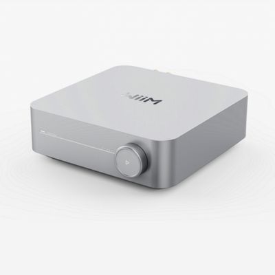 WiiM Amp streaming-/multiroomförstärkare, silver