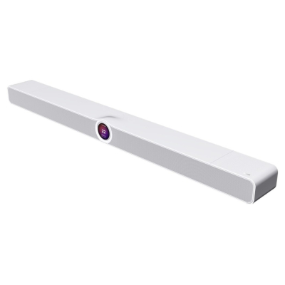 WiiM Bar smart soundbar med skärm, mattvit