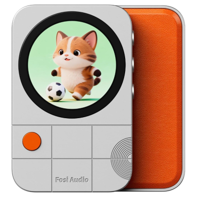 Fosi Audio MD3 bärbar magnetisk DAC/hörlursförstärkare, silver