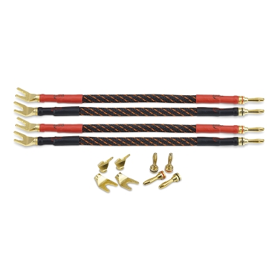 Dynavox Bi-Wire kabelbyglar, 4-pack