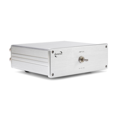 Dynavox AMP-S III förstärkar- och högtalarväxel, silver
