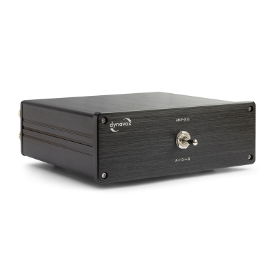 Dynavox AMP-S III förstärkar- och högtalarväxel, svart