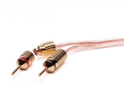 Analogis Speaker Cable Pins högtalarkontakter, 4-pack