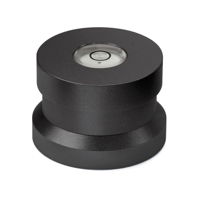 Dynavox ASP3 singeladapter med vattenpass, svart