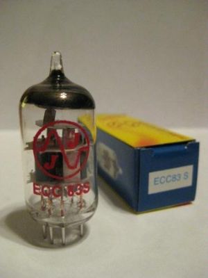 JJ Electronics ECC83S elektronrör, styck