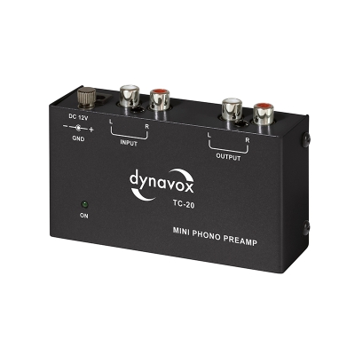 Dynavox TC-20, RIAA-försteg för MM-pickup
