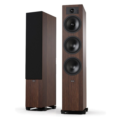 Indiana Line Tesi 6 golvhögtalare, mocha-trä par