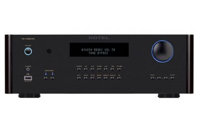 Rotel RA1592 MKII stereoförstärkare med DAC, RIAA-steg & MQA-stöd, svart