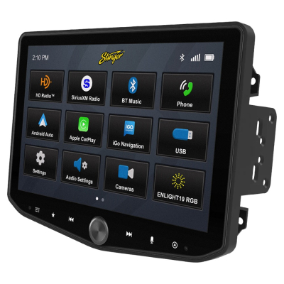 Stinger HORIZON10 iX210E-DG2, 10-tums bilstereo till Dodge RAM 2013-2018